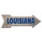 Signmission Louisiana Arrow Decal Funny Home Decor 18in Wide D-A-999767 - alternate 1